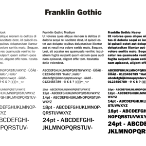 Ingenaix - CI Typografie