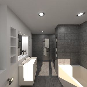 3d Entwurfs Visualisierung Badezimmer