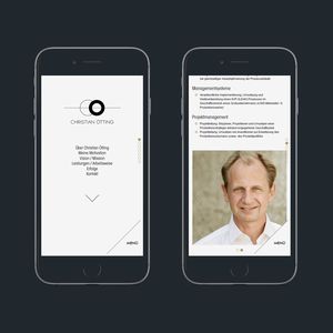 Responsive Webdesign - Smartphone Darstellung