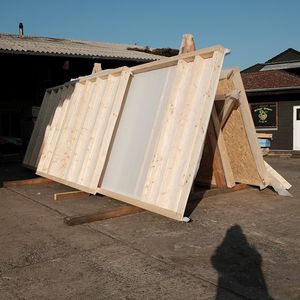 Bauzeit - Wohnen Dachgeschoss 01