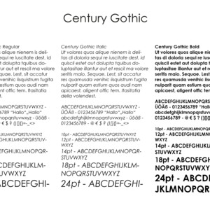 Ingenaix - CI Typografie