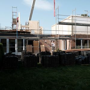 Bauzeit - Gartenperspektive 01