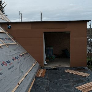 Bauzeit - Dachterrasse Dachgeschoß