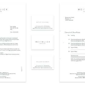 Corporate Identity - Briefschaft