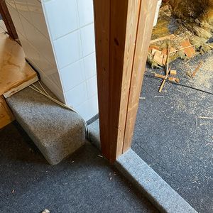 Spitzboden Vorher