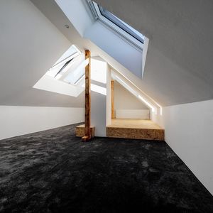Spitzbodenausbau Nachher
