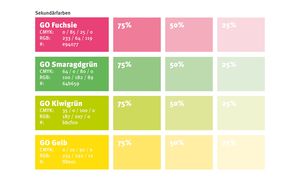 Corporate Design GOLEAN - Farbsystem