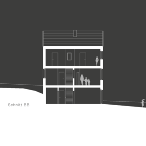 Haus L - Schnitt BB