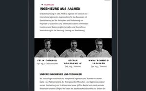 Ingenaix - Responsive Webdesign - Tablet