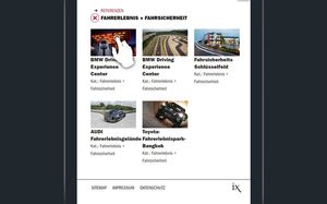 Ingenaix - Responsive Webdesign - Tablet