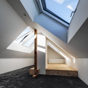 Spitzbodenausbau Nachher