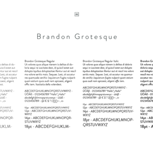 Corporate Identity - Hausschrift Fließtexte