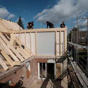 Bauzeit - Dachterrasse Dachgeschoß