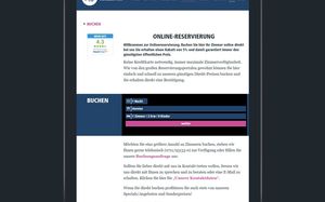 Responsive Webdesign - Tablet Darstellung