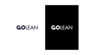 Corporate Design GOLEAN - Logodarstellung Positiv / Negativ